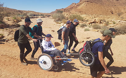 Travel that enables disabled in Israel 
