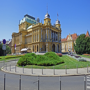 Image by ArvidO titled ’zagreb, croatia, national’. Source: Pixabay